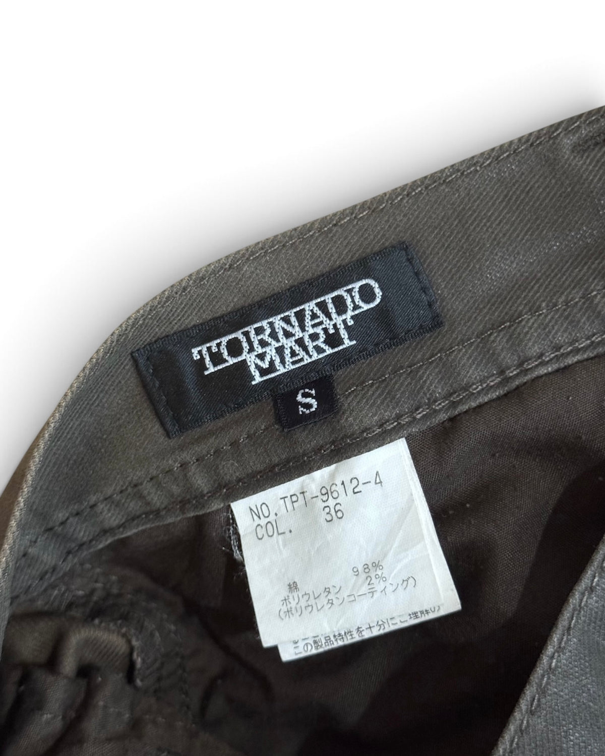 Tornado Mart waxed utility cargo pants dust