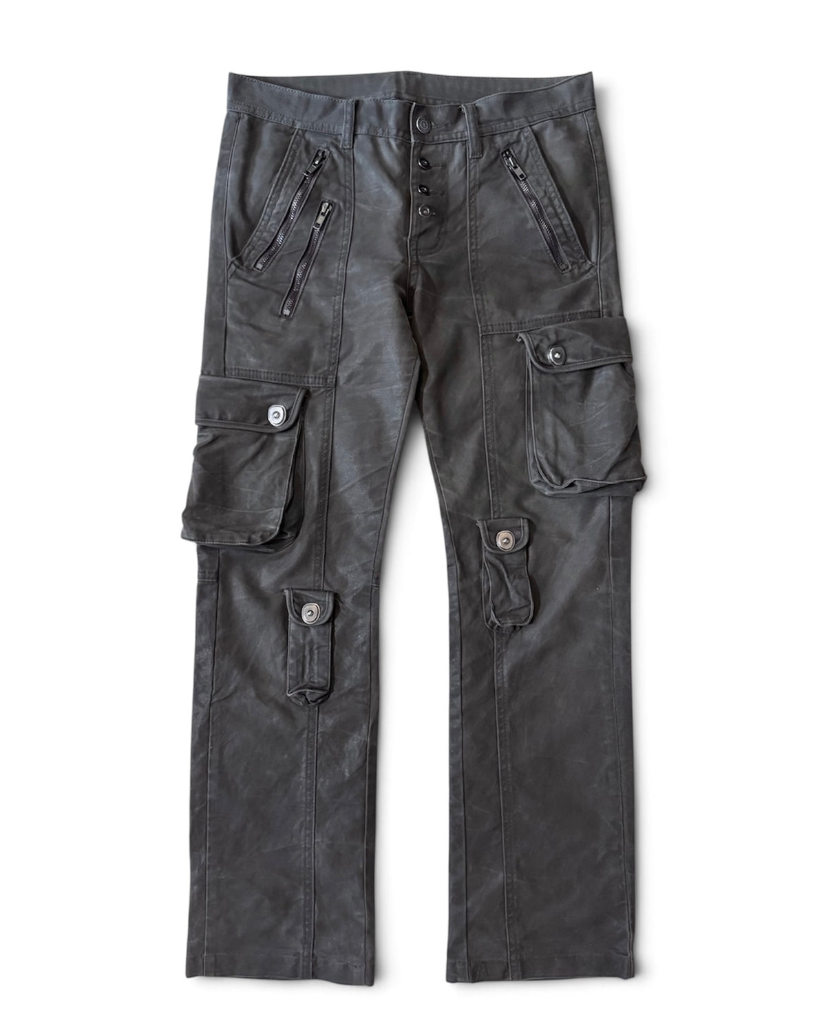 Tornado Mart waxed utility cargo pants dust