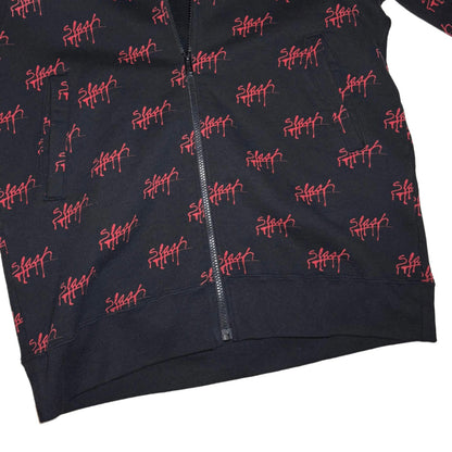 Undercover AW15 "Slash" zip-up hoodie