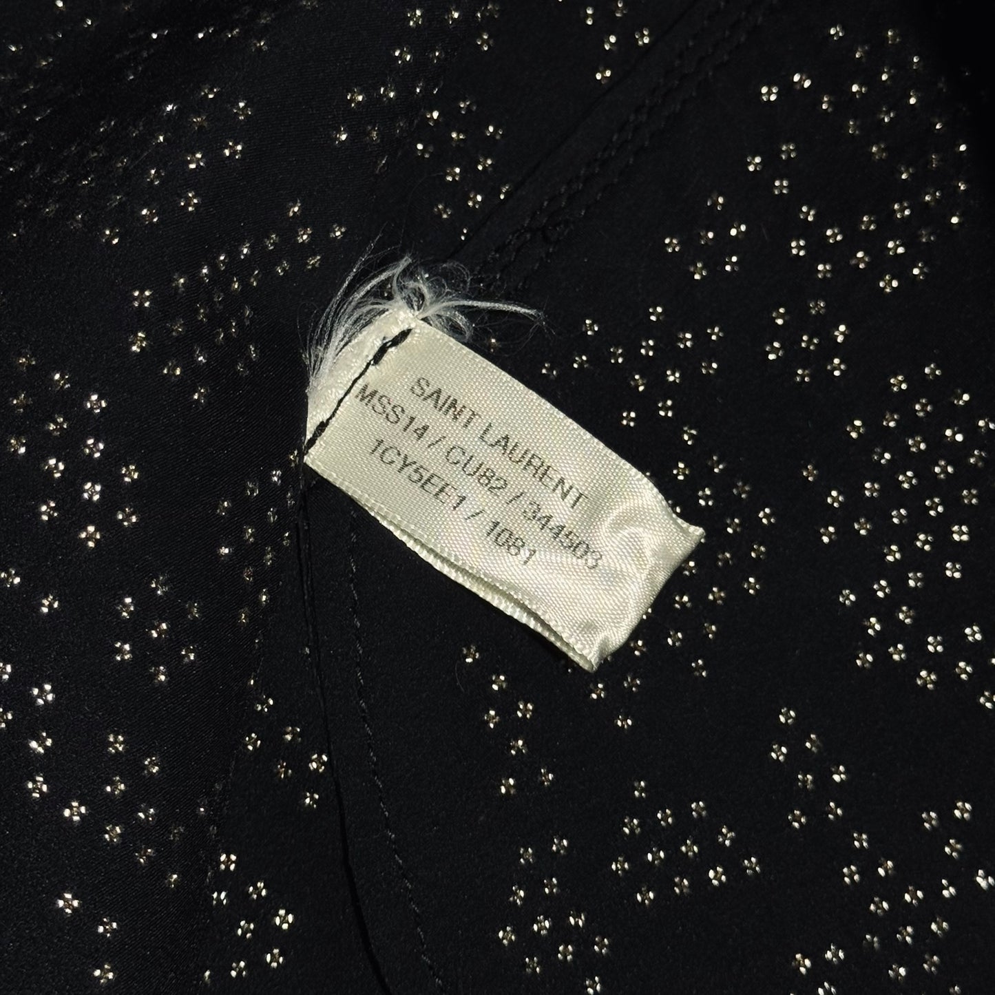 1/1 Saint Laurent SS14 sample "Baby Cat" studded leather pants