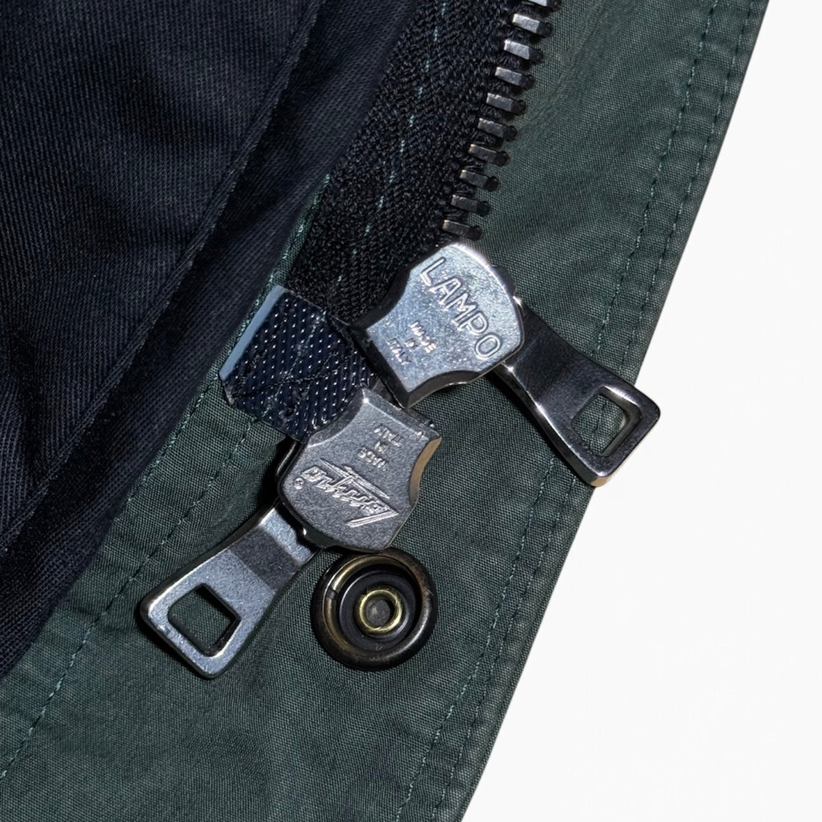 Balmain FW13 raccoon trimmed field parka