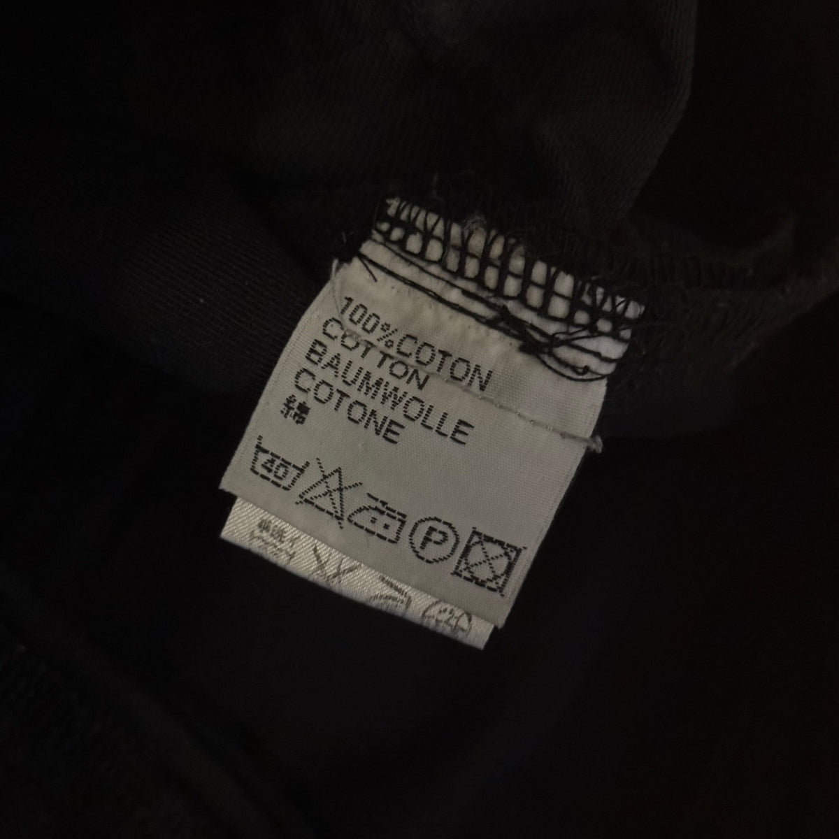 Dior Homme SS07 waxed gold dust clawmark denim