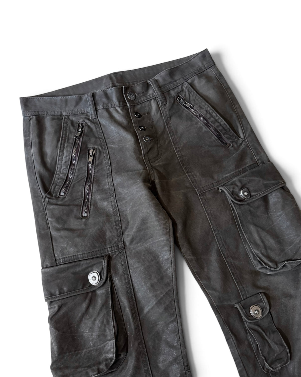 Tornado Mart waxed utility cargo pants dust