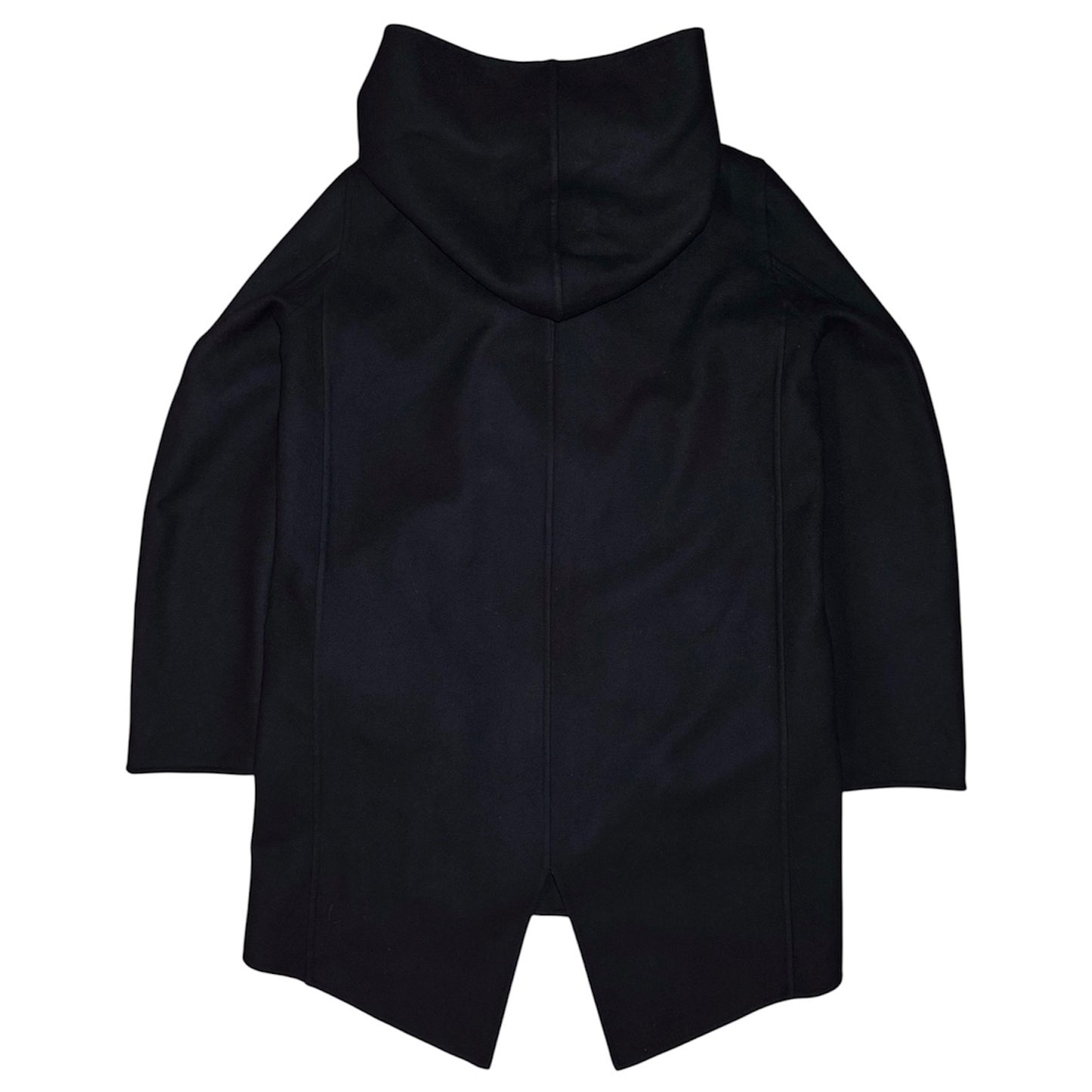 Rick Owens FW19 "LARRY" hooded fishtail virgin wool parka