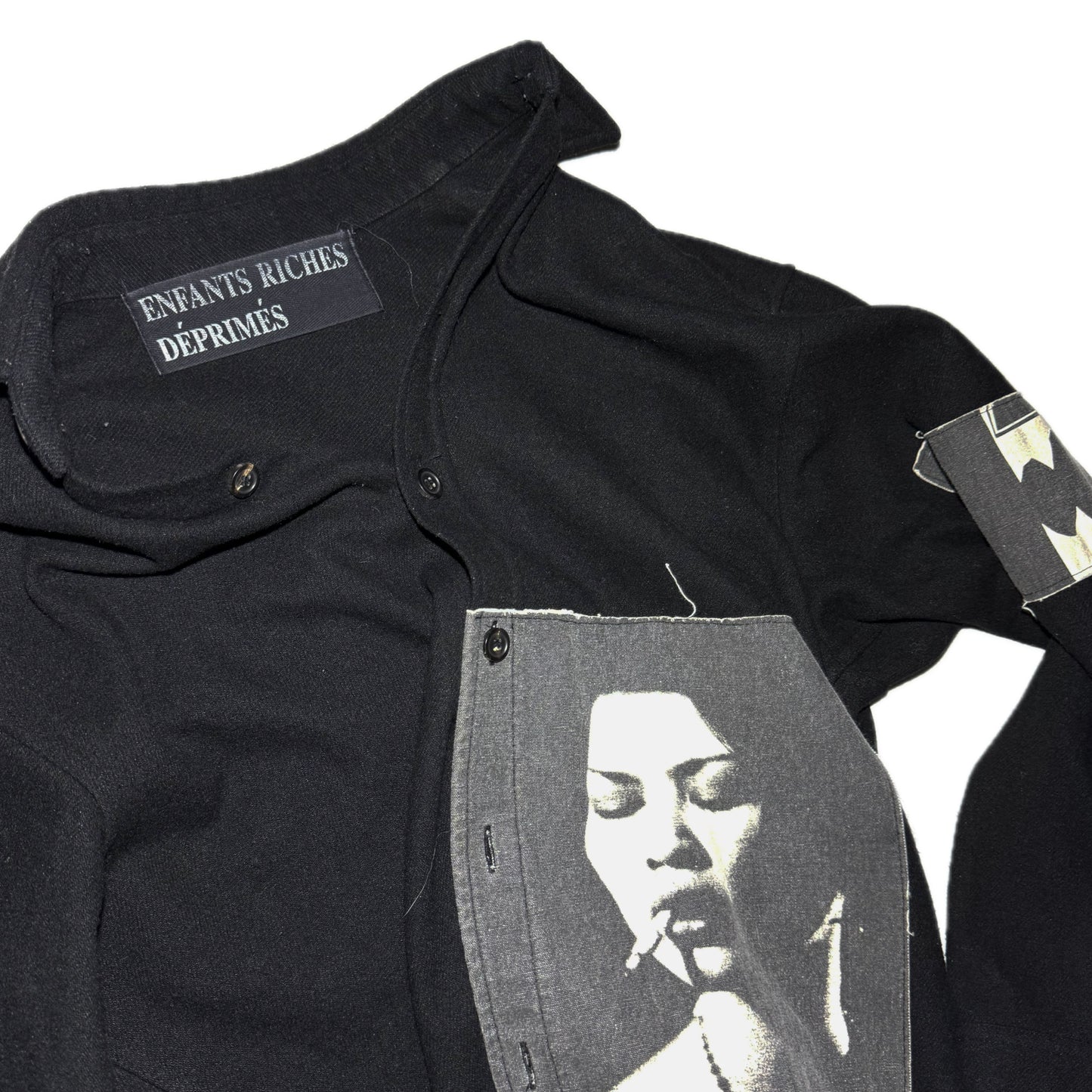 Enfants Riches Déprimés SS17 smoking prostitute wool shirt