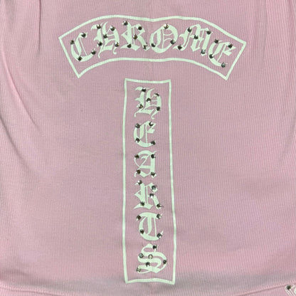 Chrome Hearts x Swarovski rhinestone tank top