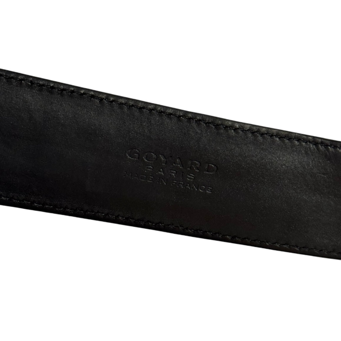 Goyard 2012 Goyardine leather Florida belt