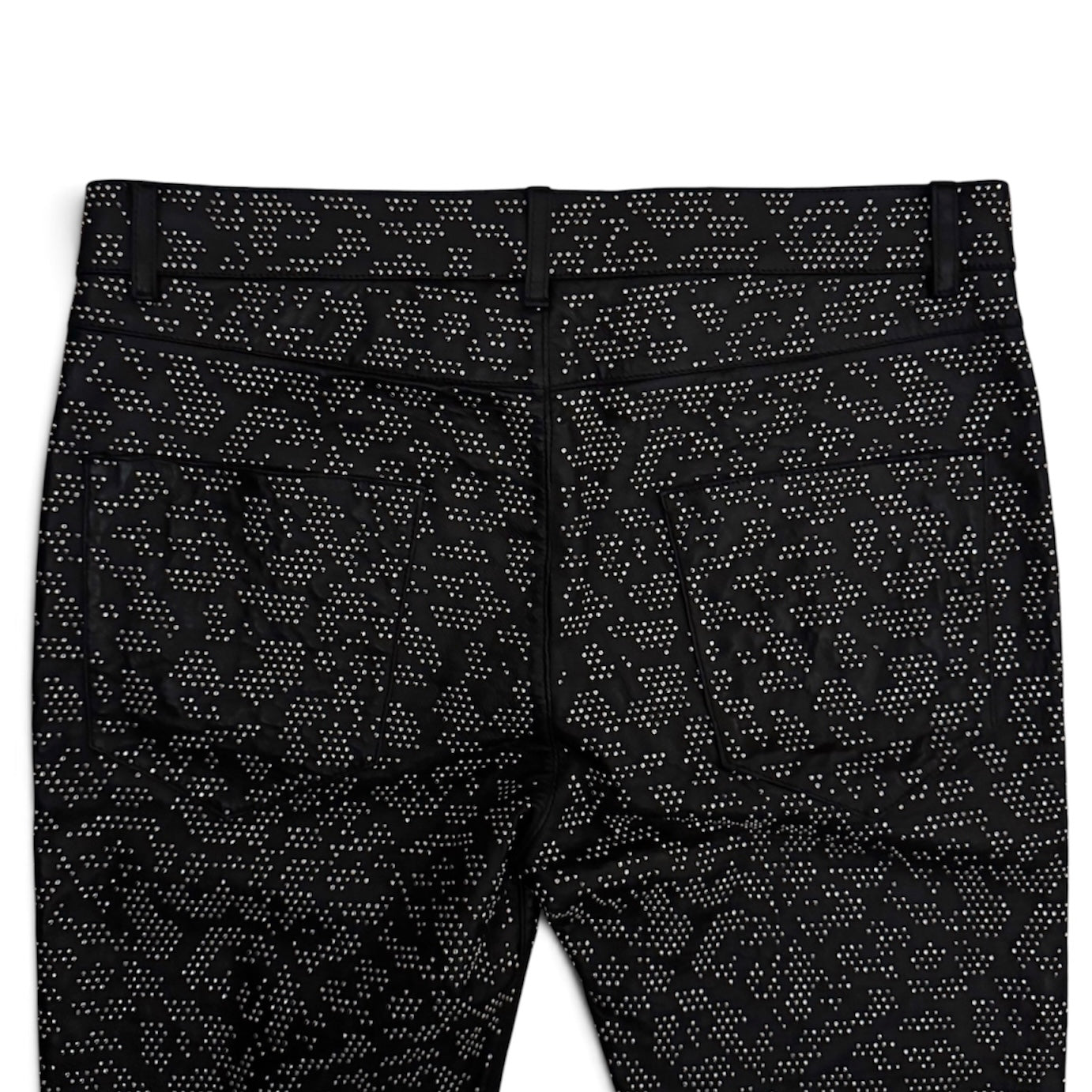 1/1 Saint Laurent SS14 sample "Baby Cat" studded leather pants