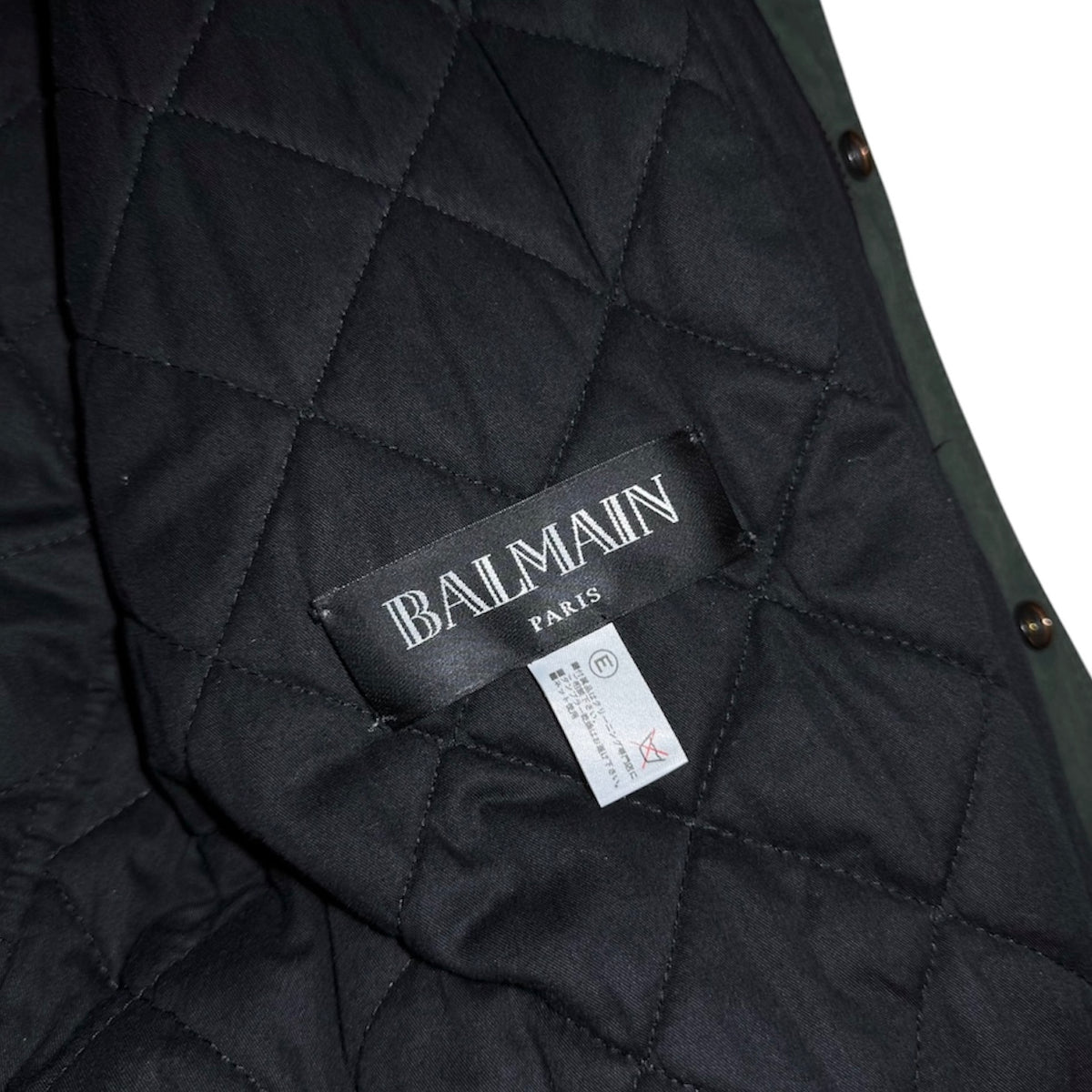 Balmain FW13 raccoon trimmed field parka